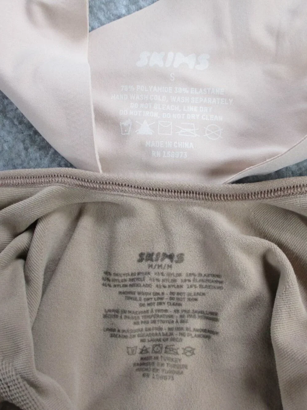 5 Pieces Skims Shapewear Lot Womens S/M Wholesale Resell Beige Black Clay NWOT - Picture 5 of 8